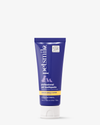 A tube of petsmile Professional Toothpaste London Broil Small & Professional Pet Toothbrush, blue with white text and animal silhouettes, uses the Calprox formula for clean teeth. Shown upright on a plain white background.