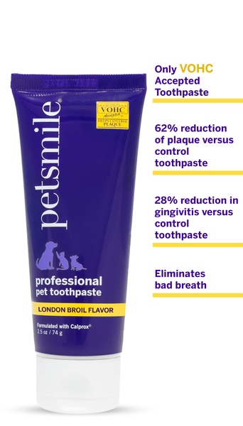 New VOHC Accepted Dog's Toothpaste  By Petsmile