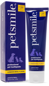 petsmile professional toothpaste for dogs , Large tube of London Broil toothpaste , one purple tube of toothpaste for Dogs , Large tube, fresh breath , 4.2 OZ dog toothpaste, London Broil Flavor , Delicious taste, VOHC Approved.