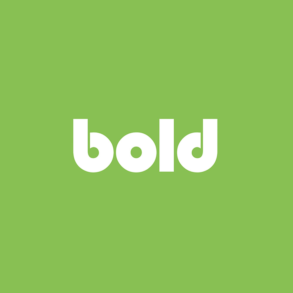 The phrase #Bold Test Product with variants in lowercase, white, rounded font is centered on a solid light green background, reflecting the modern look of a Bold Commerce Shopify app or test product.